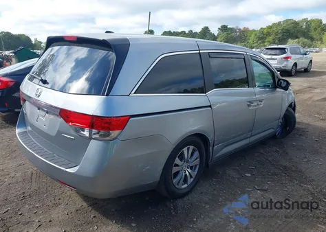2017 Honda Odyssey Se z USA, uszkodzony, nr VIN 5FNRL5H38HB026269